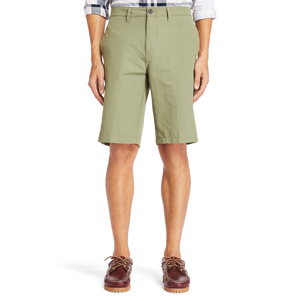 Shorts Timberland Barbati Verzi - Tarleton Lake Relaxed Twill - Romania - OSCKVF693